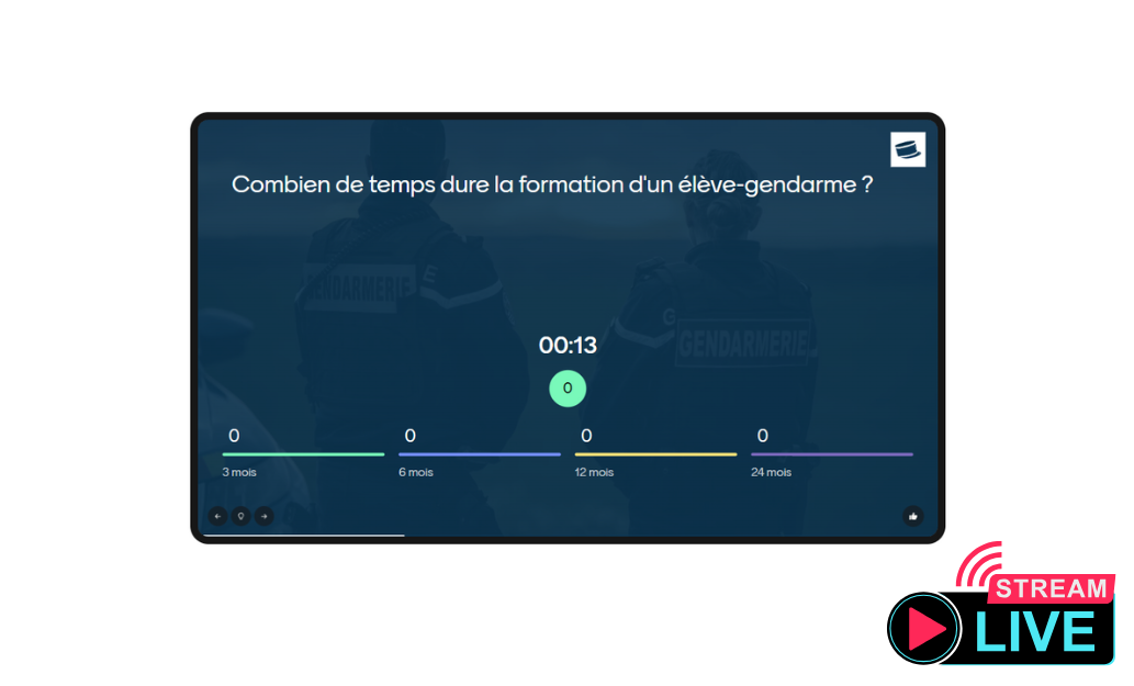 Quiz gendarmerie en live sur TikTok : es-tu vraiment prêt pour le concours ?