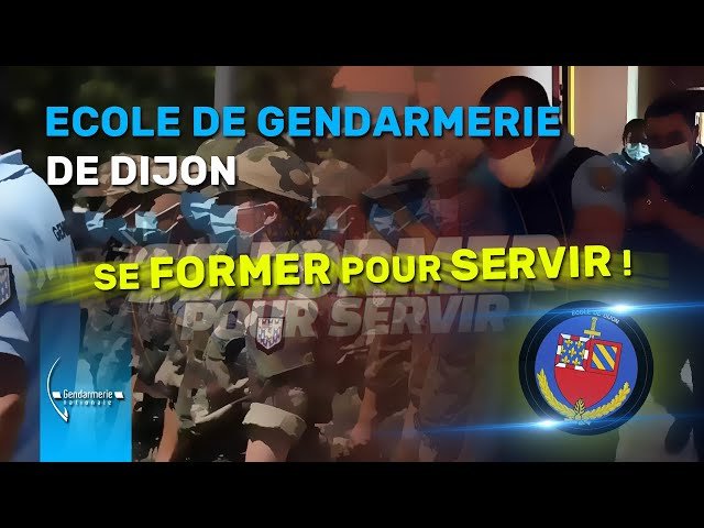 Illustration : École de gendarmerie de Dijon en vidéo